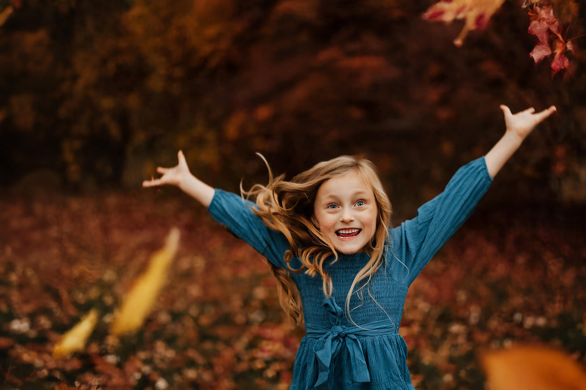 Family session in nature